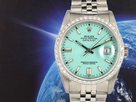 tiffany blue womens rolex|rolex tiffany blue 36mm price.